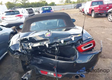 2018 Fiat 124 Spider Abarth from USA, damaged, VIN JC1NFAEK1J0137743